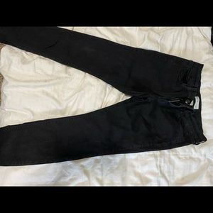 Black Mudd Low Rose Skinny Jeans